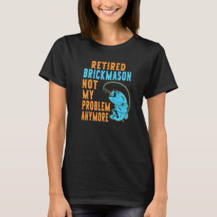 Camiseta Albañil Jubilado Pesca Jubilación