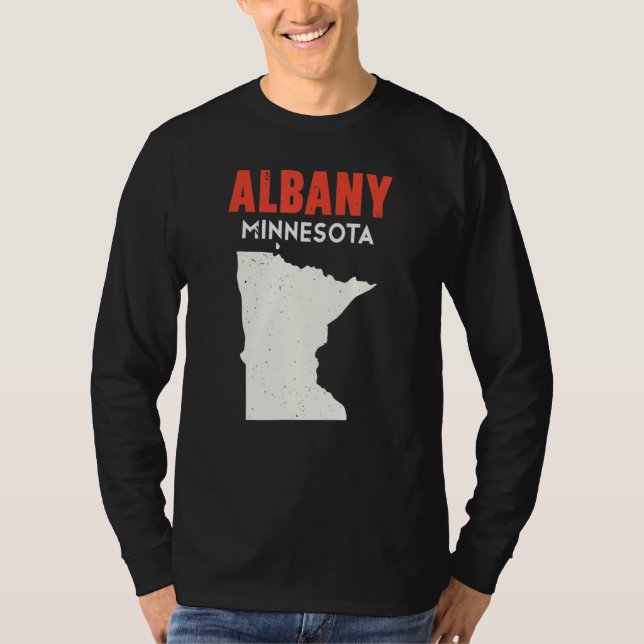 Camiseta Albany Minnesota USA State America Travel Minnesot (Anverso)