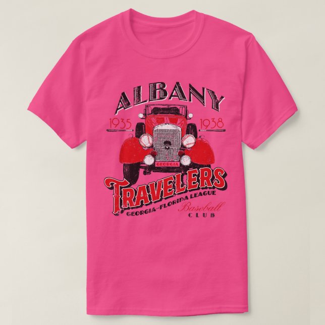 Camiseta Albany Travellers (Diseño del anverso)