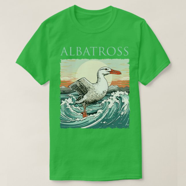 Camiseta albatros (Diseño del anverso)