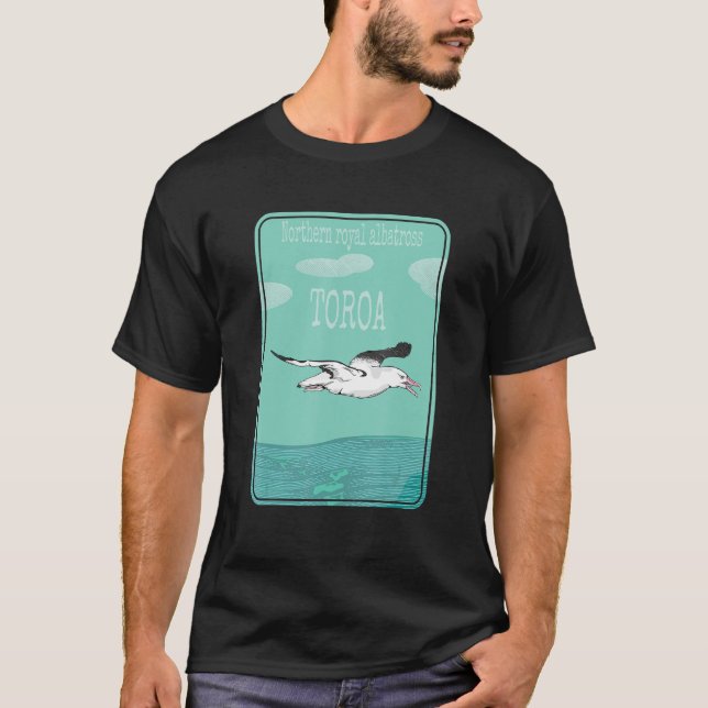 Camiseta Albatros reales del norte de Toroa (Anverso)