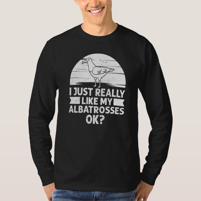 Camiseta Albatross Bird Feather Animal Seabird Cute (Anverso)