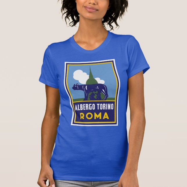 Camiseta Albergo Torino Roma (Anverso)
