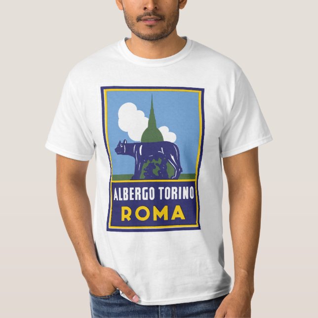 Camiseta Albergo Torino Roma (Anverso)