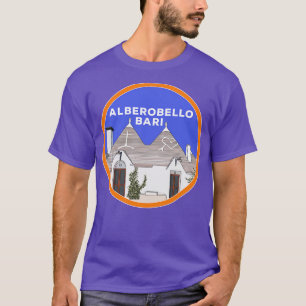 Camiseta Alberobello Trulli Bari Trullo Italia