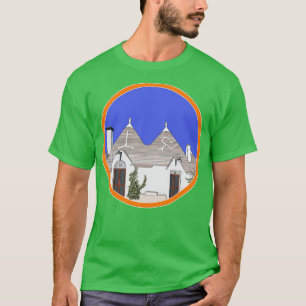 Camiseta Alberobello Trulli Bari Trullo Italia 1