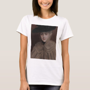 Camiseta Albert Edelfelt - Retrato de una joven
