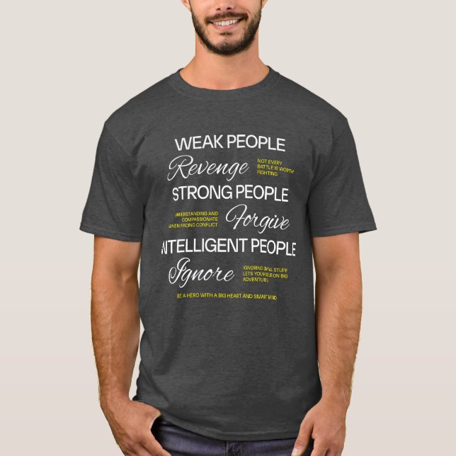 Camiseta Albert Einstein Quote Modern Typography Wisdom (Anverso)