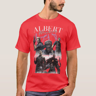 Camiseta Albert Wesker Collage Resident Evil Poster Video G