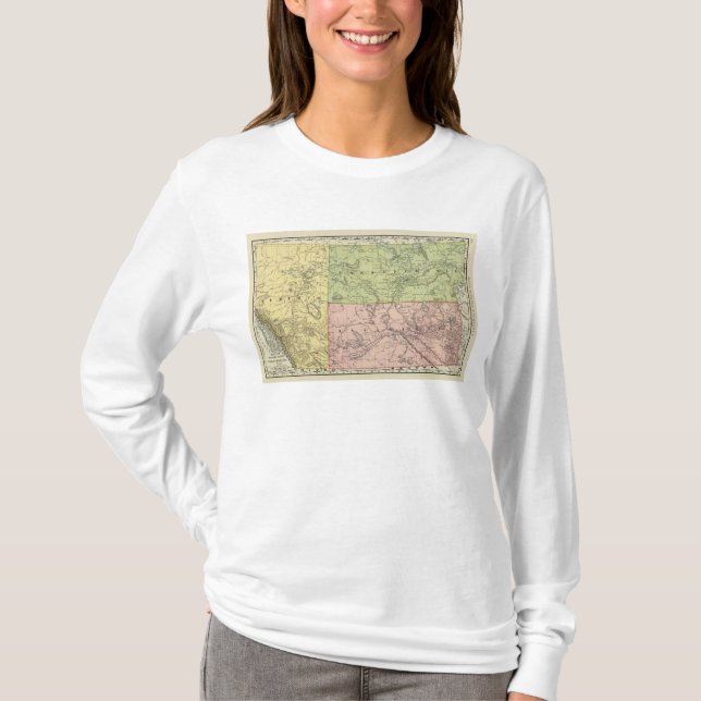 Camiseta Alberta, Saskatchewan (Anverso)