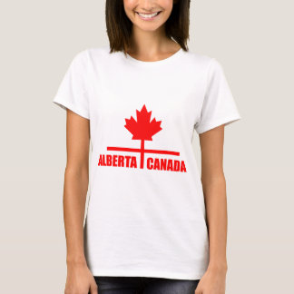 Camiseta Alberta y Canadá. Juntos fuertes y libres.