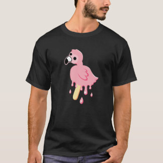 Camiseta Albertsthings Flamingo Bird Popsicle