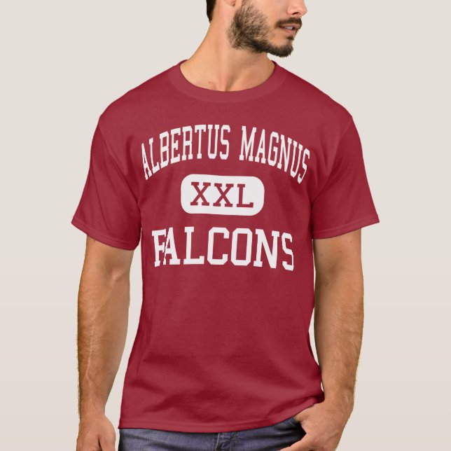 Camiseta Albertus Magnus - Falcons - alto - Bardonia (Anverso)