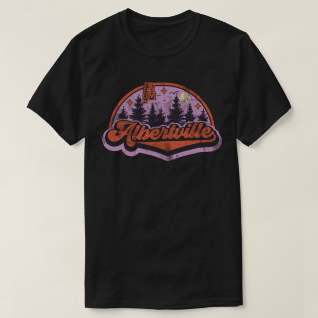 Camiseta Albertville, Alabama (Diseño del anverso)