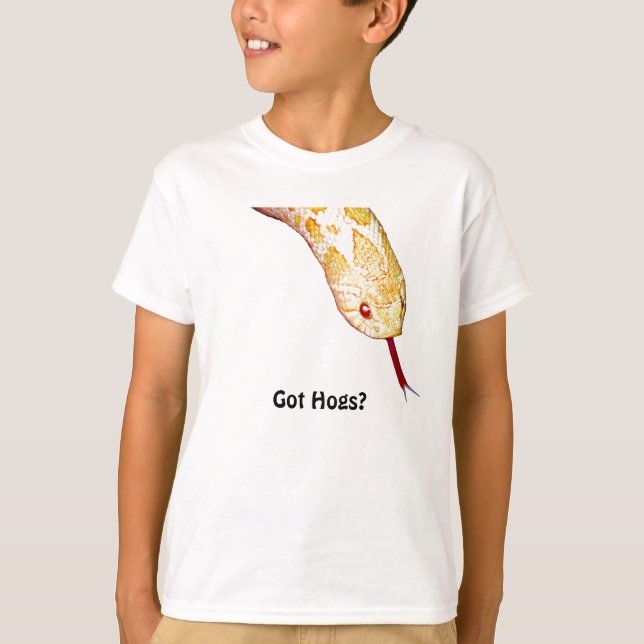 Camiseta Albino Hognose occidental (Anverso)