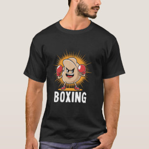 Camiseta Albóndiga Jugando Boxeo Deportes Jugador Atleta Ju
