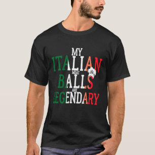 Camiseta Albóndigas Chef Cocineros Bolas Italianas