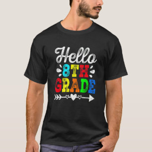 Camiseta Alborotador Retro Hola de Octavo Grado Escuadrón E