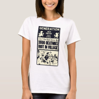 Camiseta ¡Alboroto de los Beatniks!
