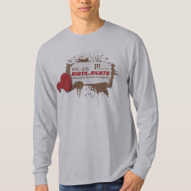 Camiseta Alborotos de largo (Anverso)