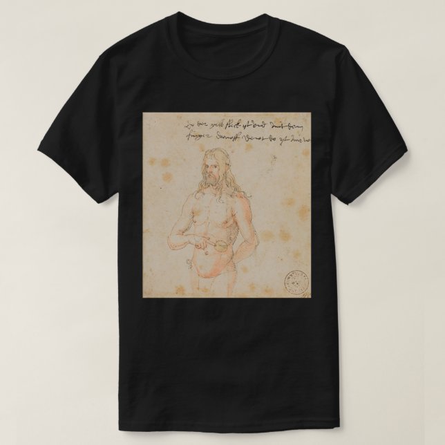 Camiseta Albrecht Drer Selfportrait ill 1511 (Diseño del anverso)