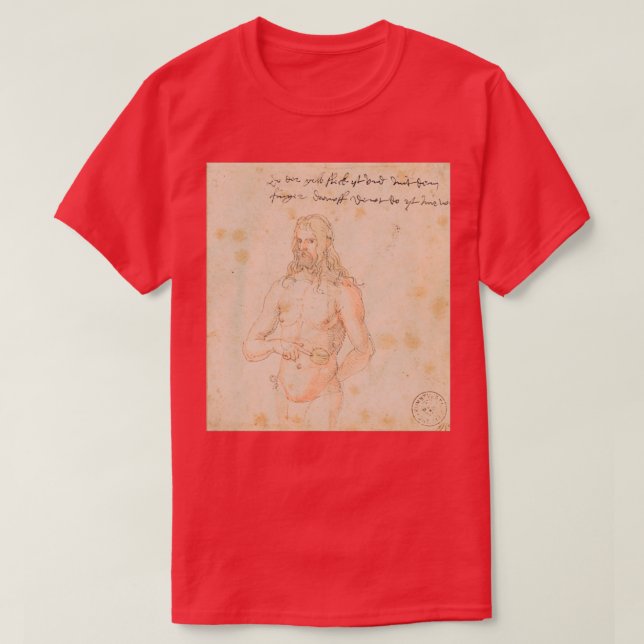 Camiseta Albrecht Drer Selfportrait ill 1511 2 (Diseño del anverso)