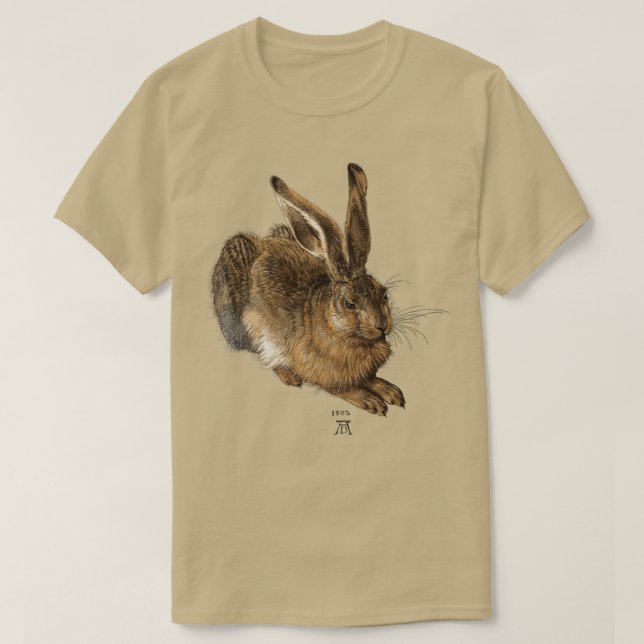 Camiseta Albrecht Drer Young Hare (Diseño del anverso)