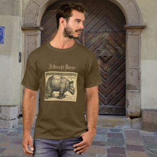 Camiseta Albrecht Durer Rhinoceros Carpintería Renacimiento