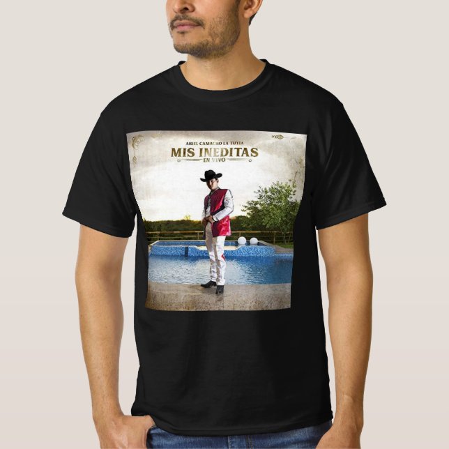 Camiseta Álbum Ariel Camacho - Mis Ineditas 2022 (Anverso)