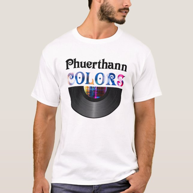 Camiseta Álbum "Colores" semivinílico (Anverso)