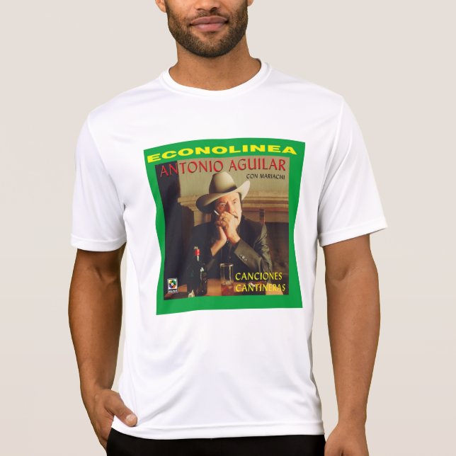 Camiseta Álbum de Antonio Aguilar - Canciones Cantineras 20 (Anverso)
