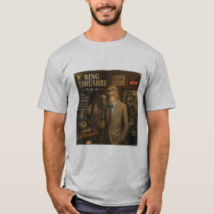 Camiseta Álbum de Bing Thrushby: una parodia
