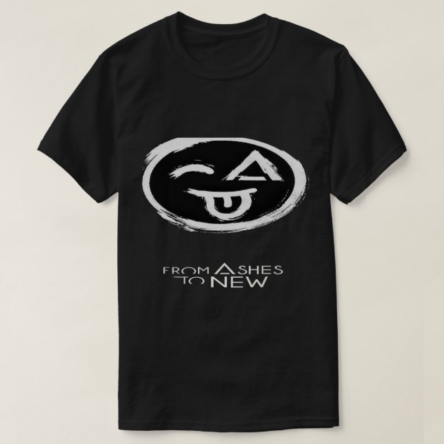 Camiseta álbum de cenizas a nuevo (Diseño del anverso)