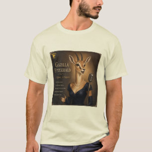 Camiseta Álbum de Gazella Fitzgerald: una parodia