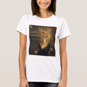 Camiseta Álbum de Gazella Fitzgerald: una parodia