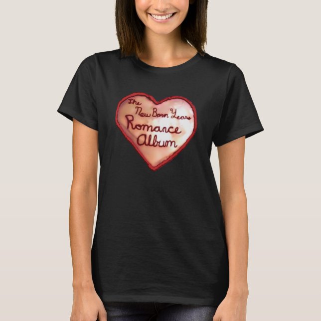 Camiseta "Álbum de romance" de las mujeres recién nacidas (Anverso)