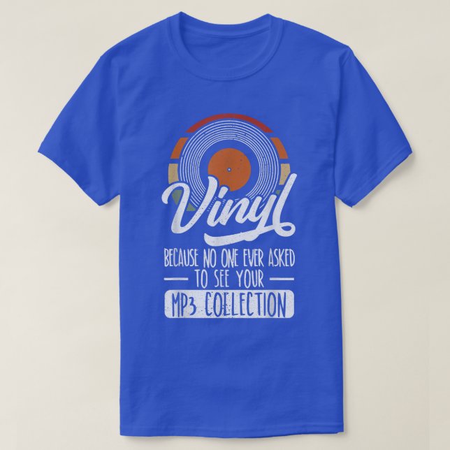 Camiseta Álbum de Vinilo Música Clásica Amante del Reproduc (Diseño del anverso)