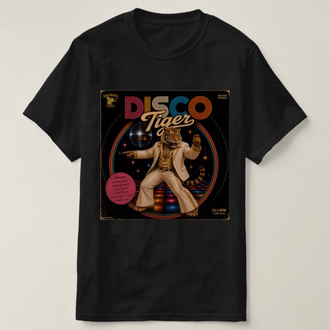 Camiseta Álbum Disco Tiger (Diseño del anverso)