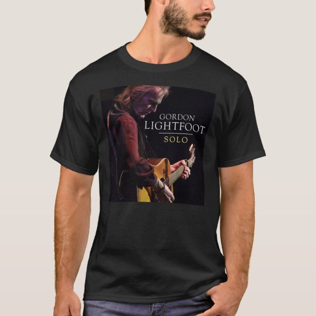 Camiseta Álbum individual del cantante Gordon Lightfoot (Anverso)