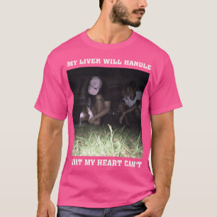 Camiseta Álbum mi hígado manejará lo que mi corazón no pued