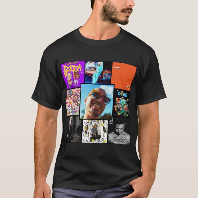 Camiseta Álbumes de J Balvin Greatest (Anverso)