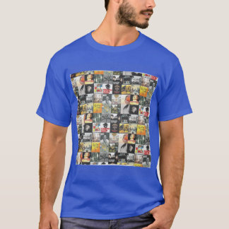 Camiseta Álbumes Indie Britpop 90s 00s Homenaje Collage fam