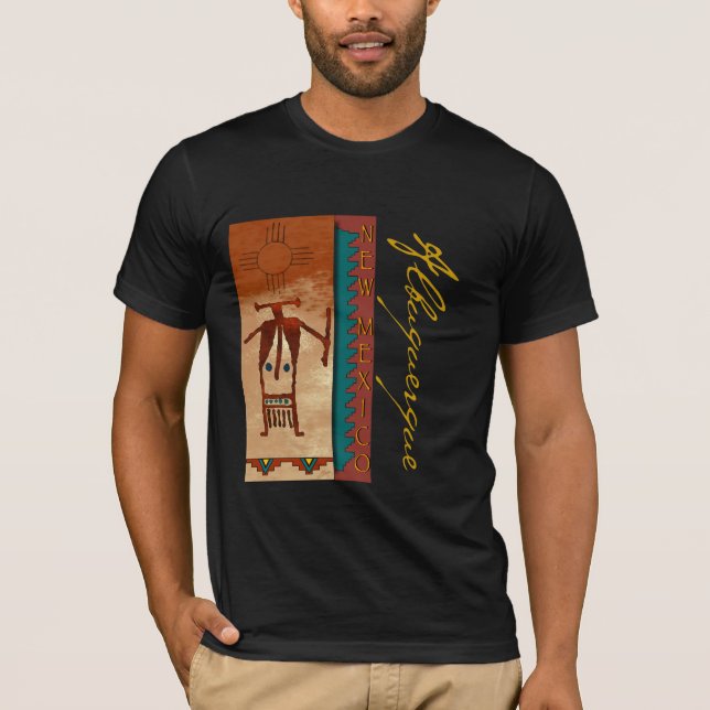 Camiseta Albuquerque, nanómetro (Anverso)