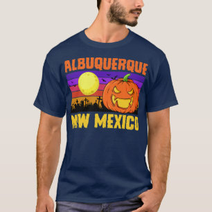 Camiseta Albuquerque New Meico Happy Halloween Party Local 