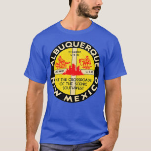Camiseta Albuquerque Nueva México Ruta 66 Vintage
