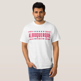 Camiseta ALBUQUERQUE NUEVAS Estrellas y rayas de MÉXICO