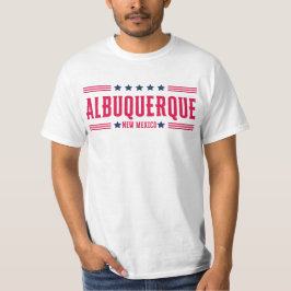 Camiseta ALBUQUERQUE NUEVAS Estrellas y rayas de MÉXICO