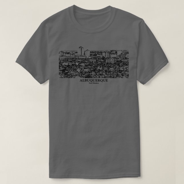 Camiseta Albuquerque Nuevo México (Diseño del anverso)