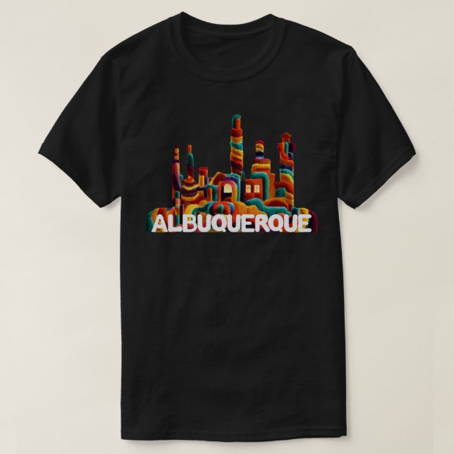 Camiseta Albuquerque Nuevo México (Diseño del anverso)