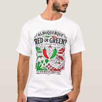 Albuquerque Nuevo México Culinario Rojo o Verde